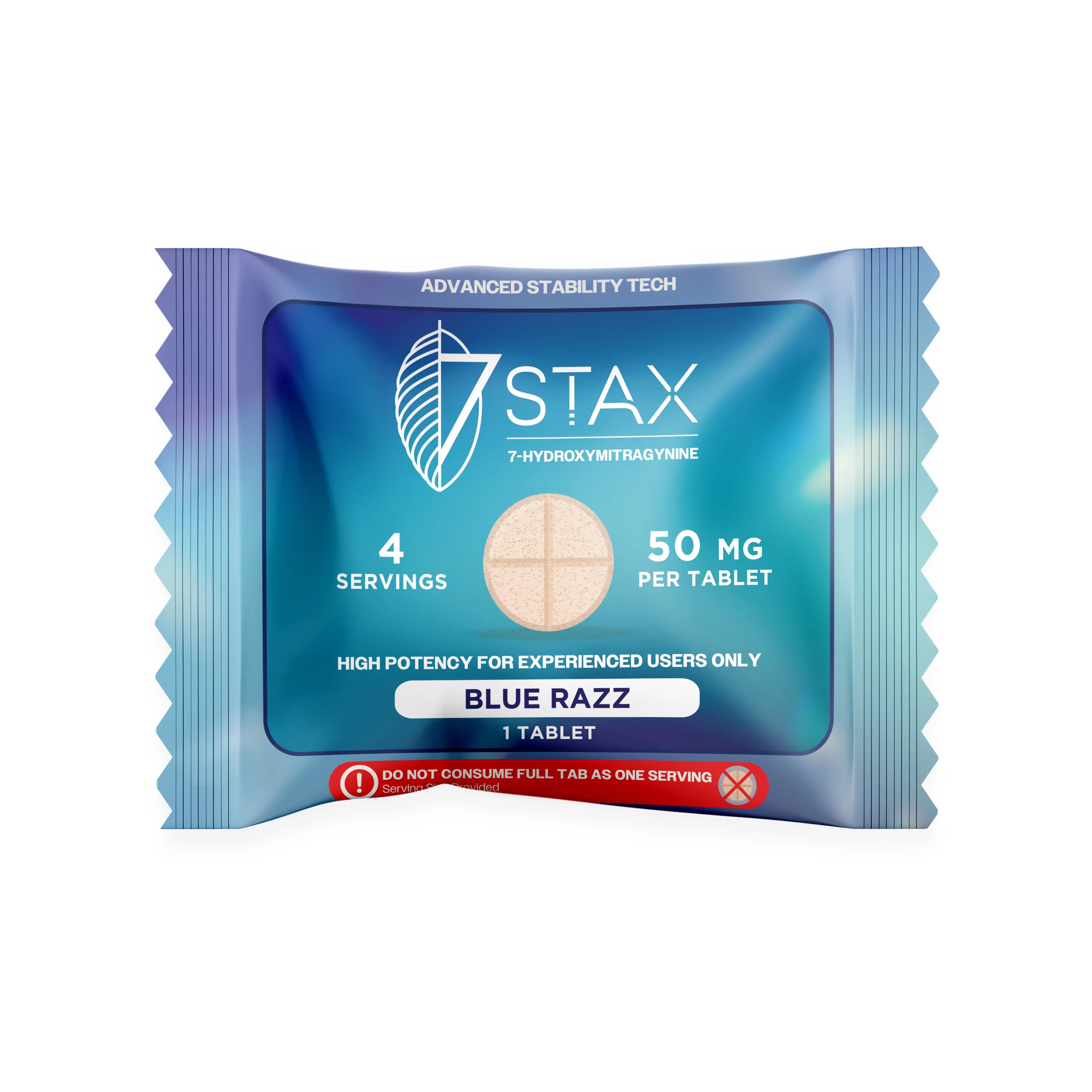7Stax Premium 7-OH Kratom Alkaloid Tablets (50mg – 1 Count)