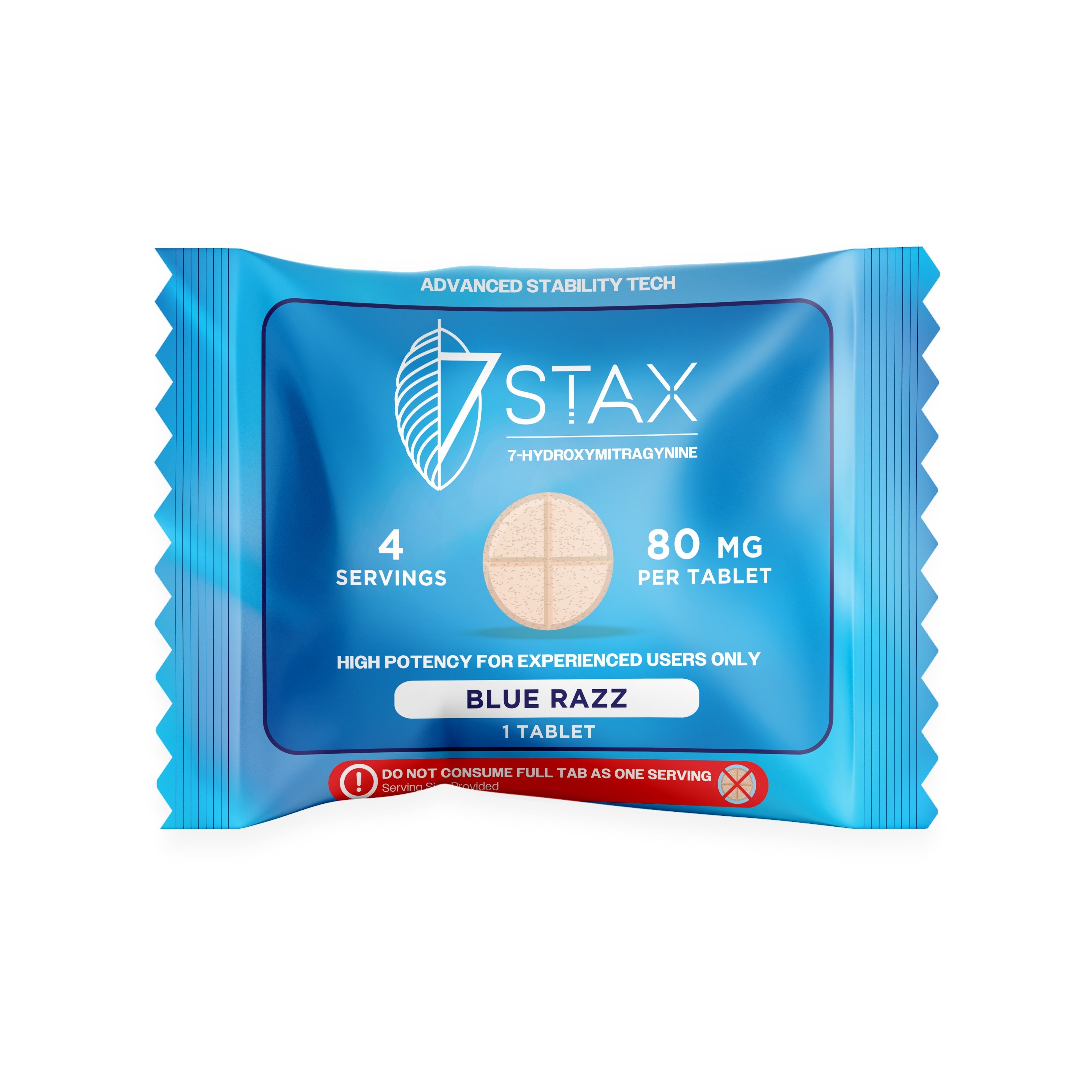 7Stax Premium 7-OH Kratom Alkaloid Tablets (80mg – 1 Count)