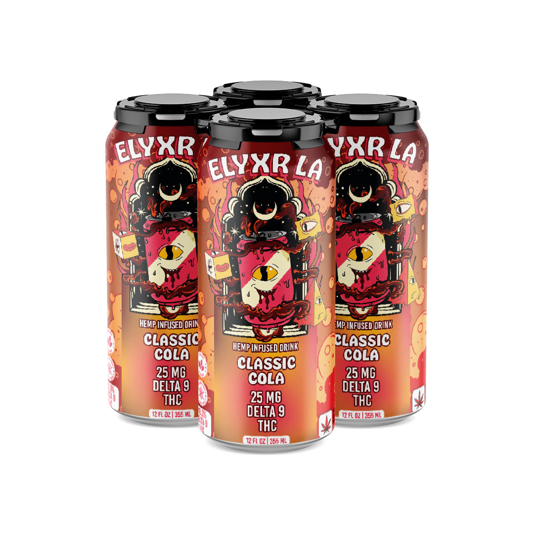 Elyxr Delta 9 Drinks (25mg D9) – 4 Pack Best Price