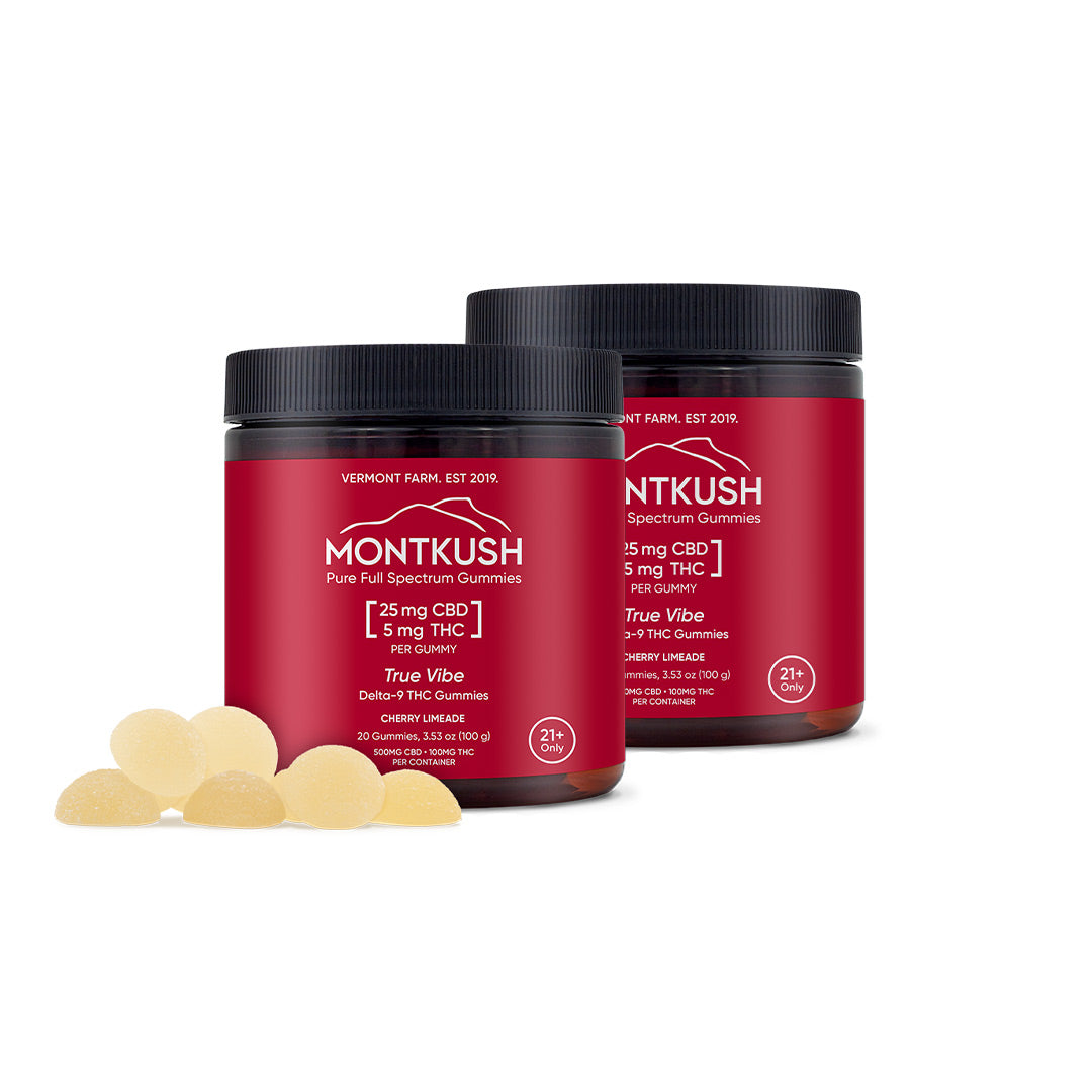 True Vibe Delta-9 THC Gummies - Cherry Limeade
