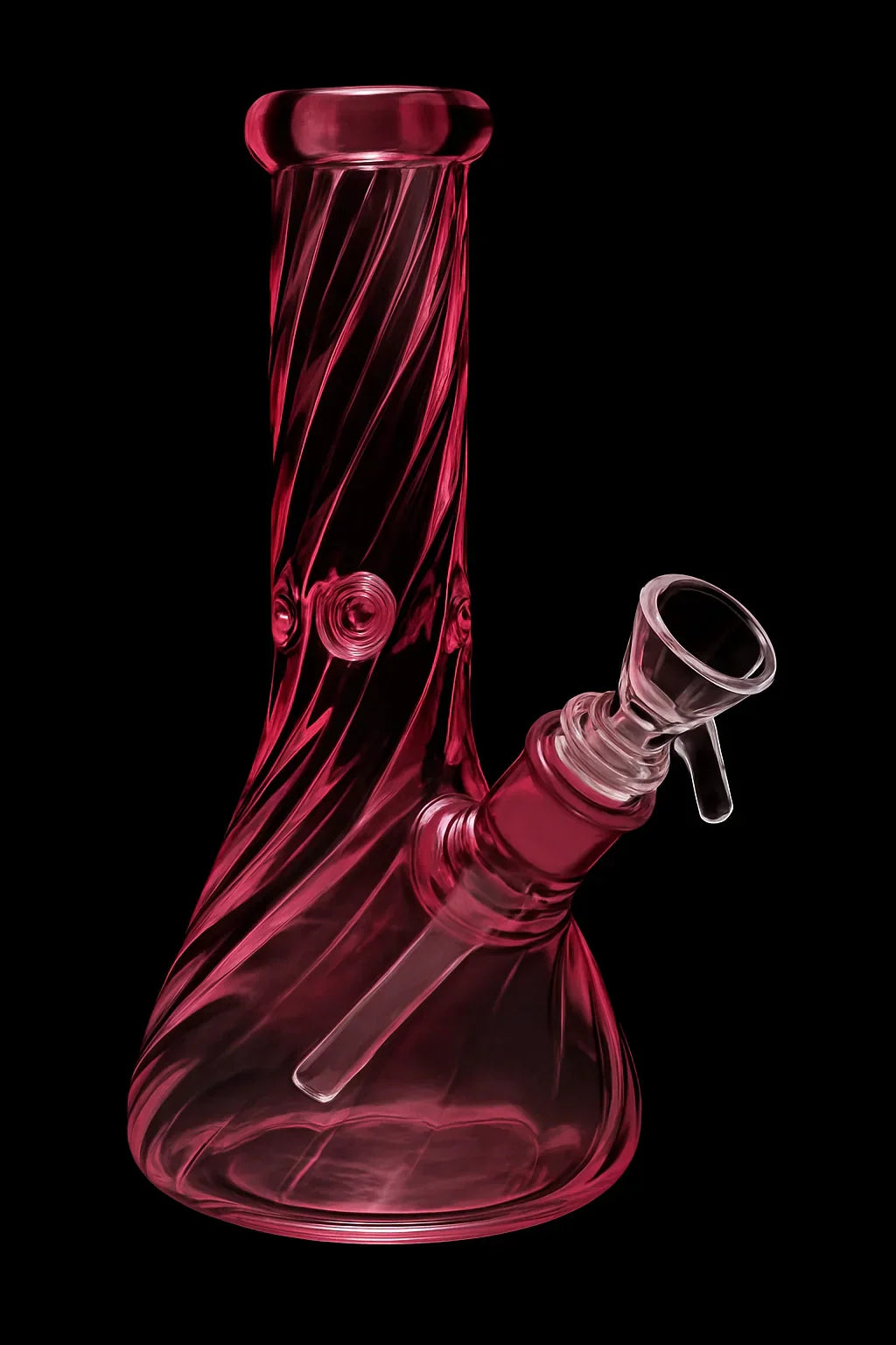 Smoke Cartel Twisted Beaker Bong - 8 in. Best Sales Price - Bongs