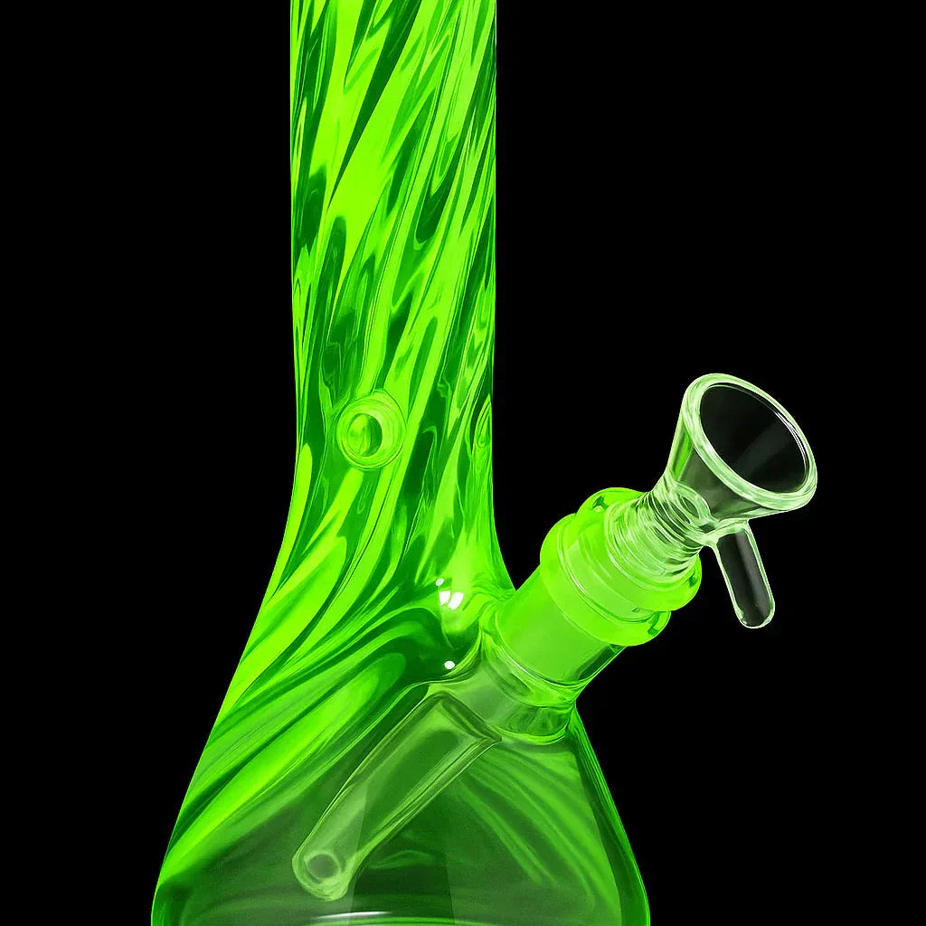 Smoke Cartel Twisted Beaker Bong - 8 in. Best Sales Price - Bongs