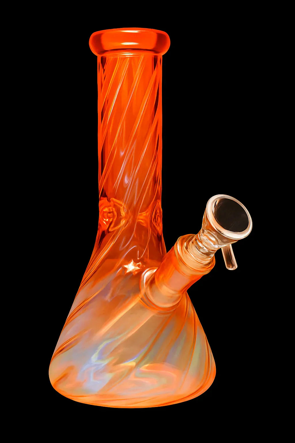 Smoke Cartel Twisted Beaker Bong - 8 in. Best Sales Price - Bongs