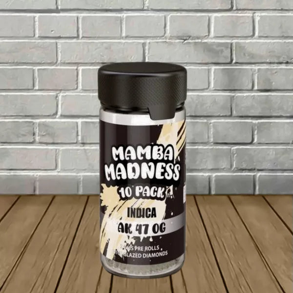 Mamba Madness Diamond Glazed Pre-Roll Jar 10ct