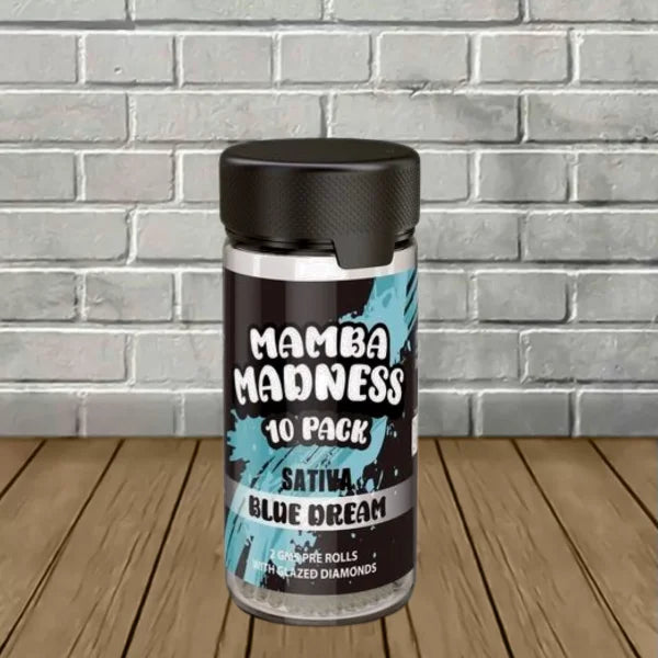 Mamba Madness Diamond Glazed Pre-Roll Jar 10ct