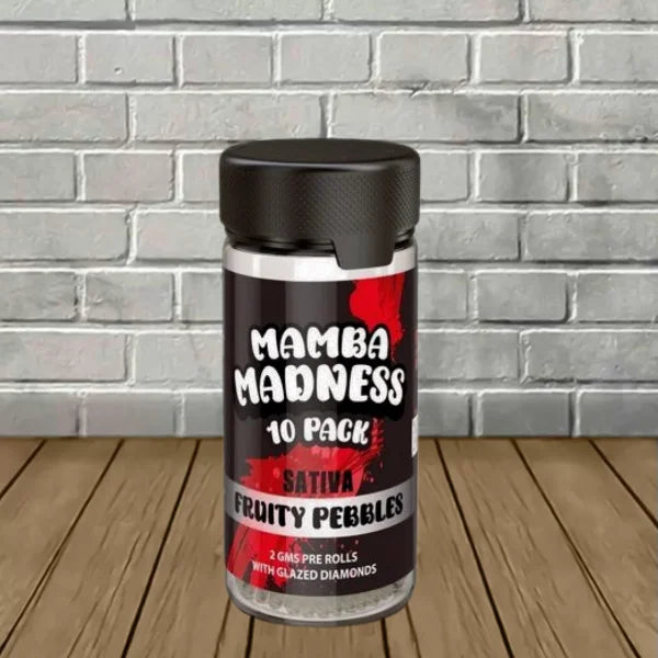 Mamba Madness Diamond Glazed Pre-Roll Jar 10ct