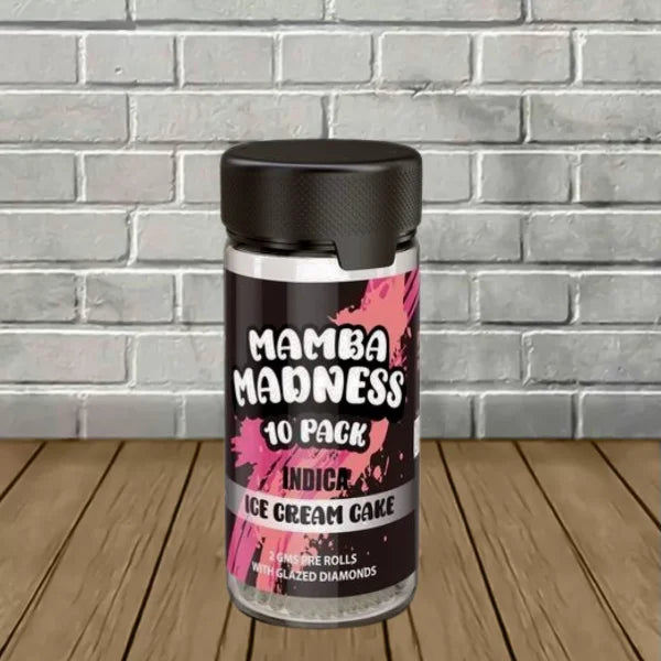 Mamba Madness Diamond Glazed Pre-Roll Jar 10ct