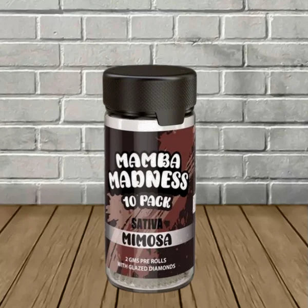 Mamba Madness Diamond Glazed Pre-Roll Jar 10ct