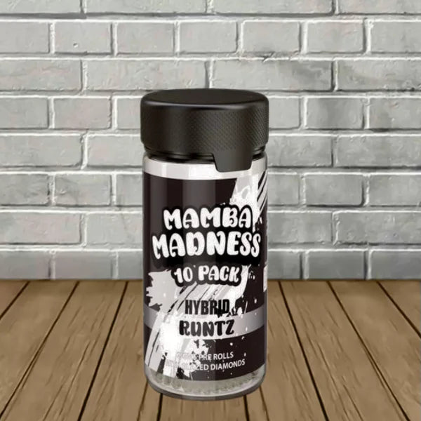 Mamba Madness Diamond Glazed Pre-Roll Jar 10ct
