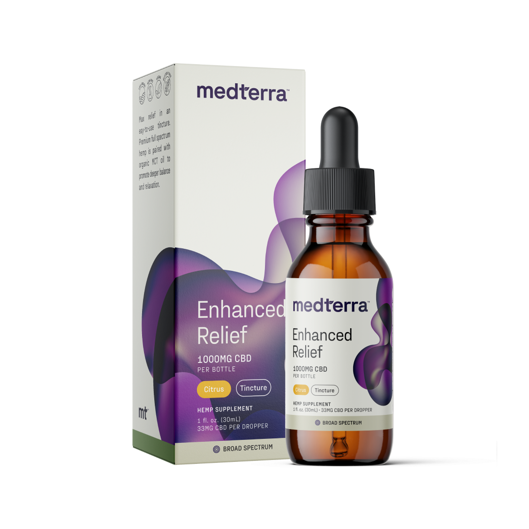 Medterra Enhanced Relief Broad Spectrum CBD Oil