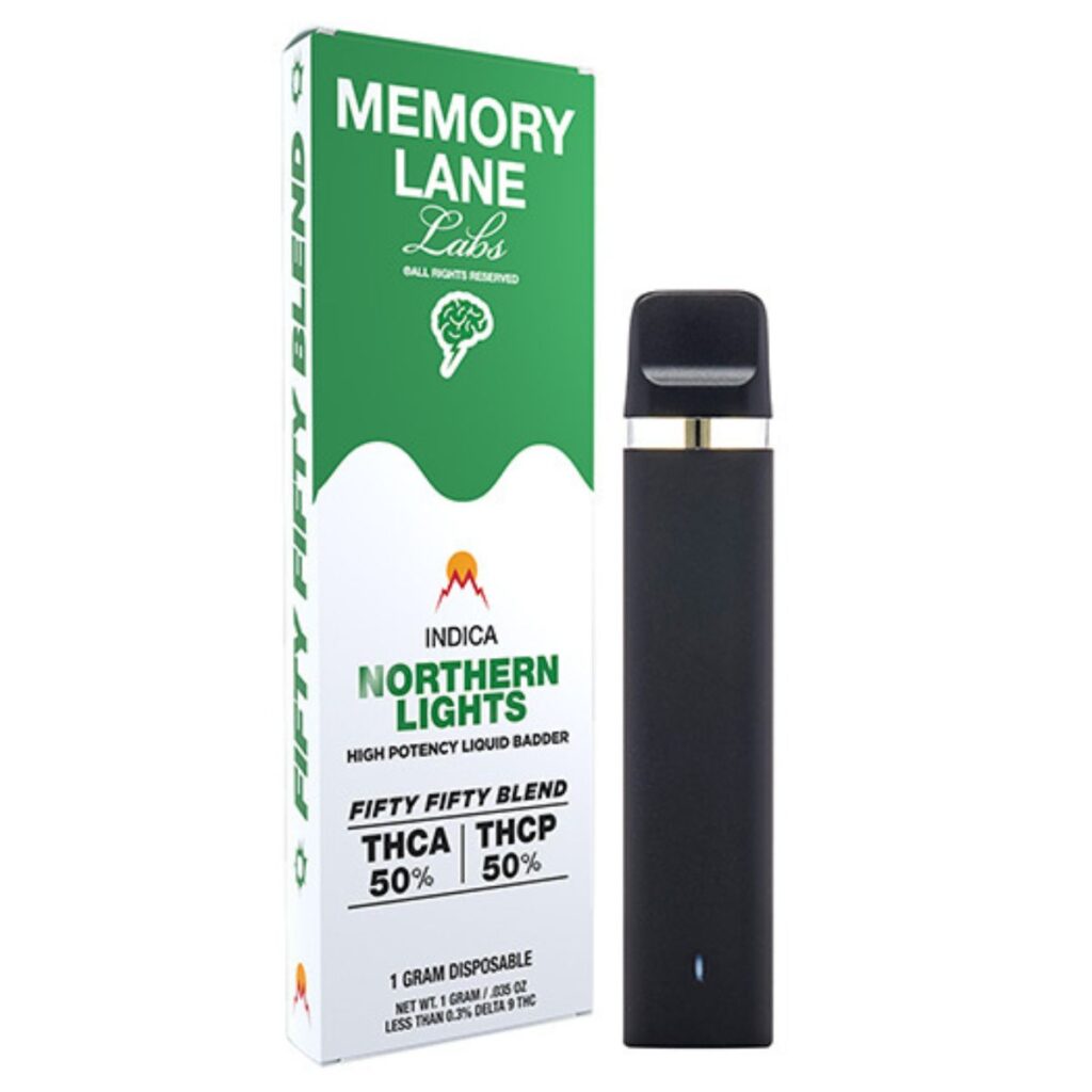 Memory Lane Fifty Fifty Blend Disposable 1g Best Sales Price - Vape Pens