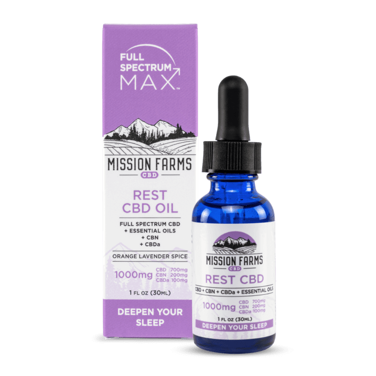 Full Spectrum Max Rest CBD Oil