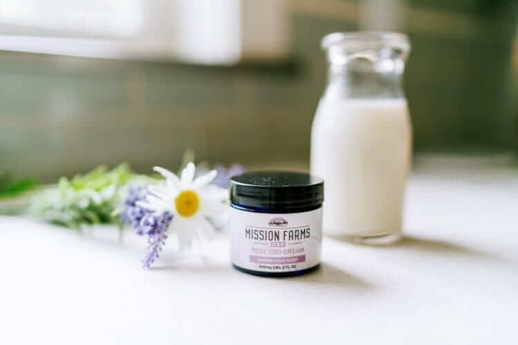 Mission Farms Rest CBD Goat Milk Cream