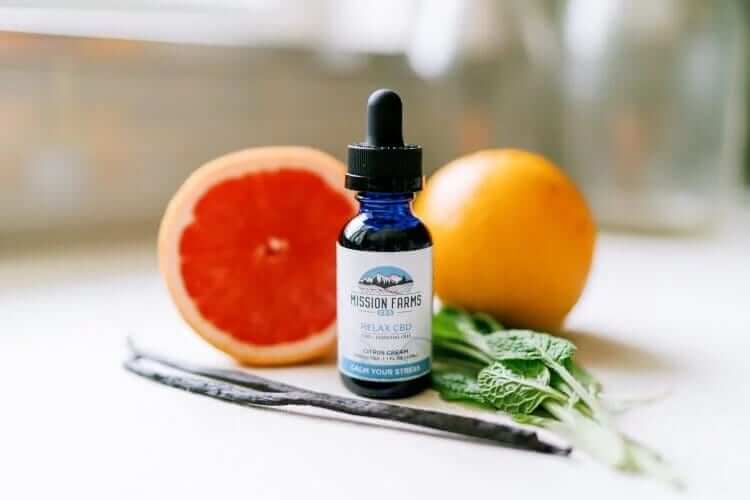 Mission Farms Full Spectrum Plus Relax CBD Oil