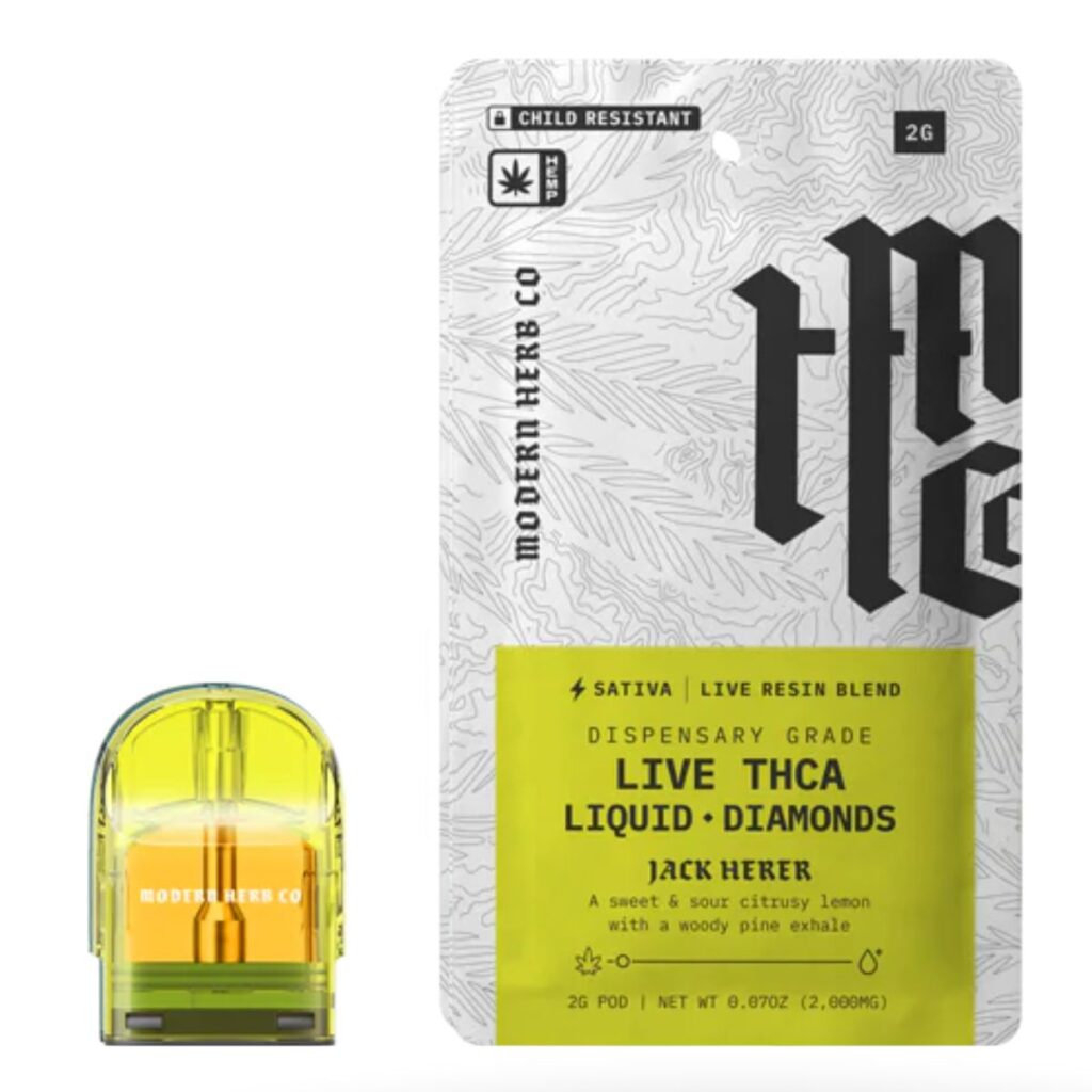 Modern Herb Co THCa Live Resin Liquid Diamonds Pod 2g