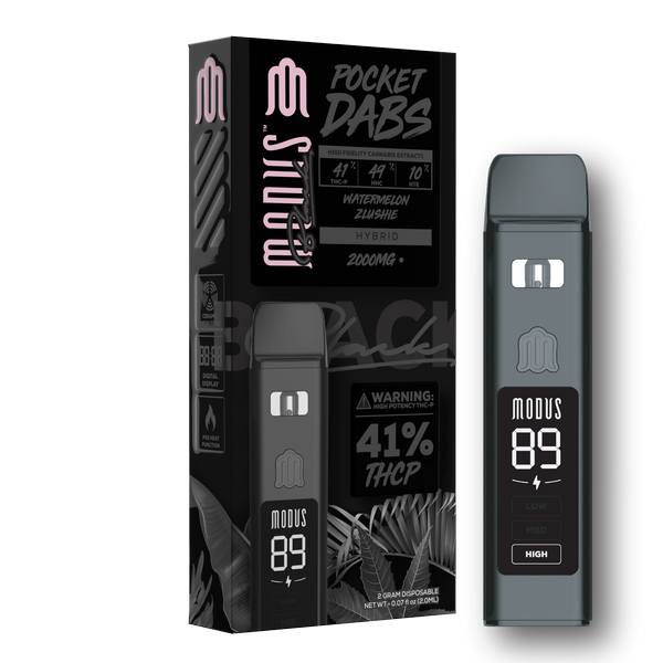 Modus Black Pocket Dabs Vape 2000mg Best Price