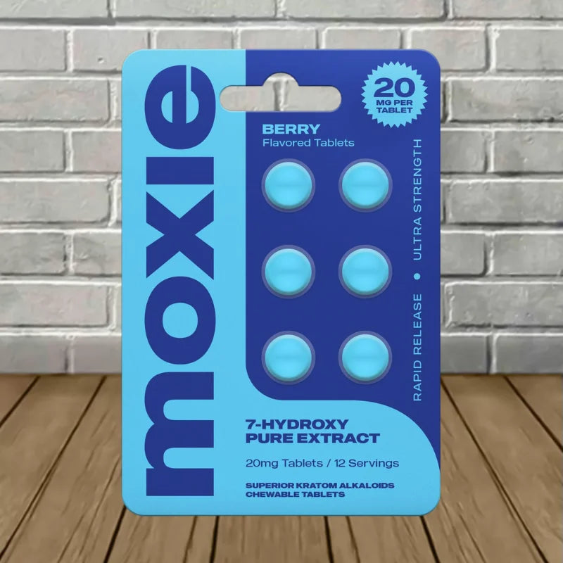 Moxie 7-Hydroxy Pure Extract Tablets Full Case (10ct)