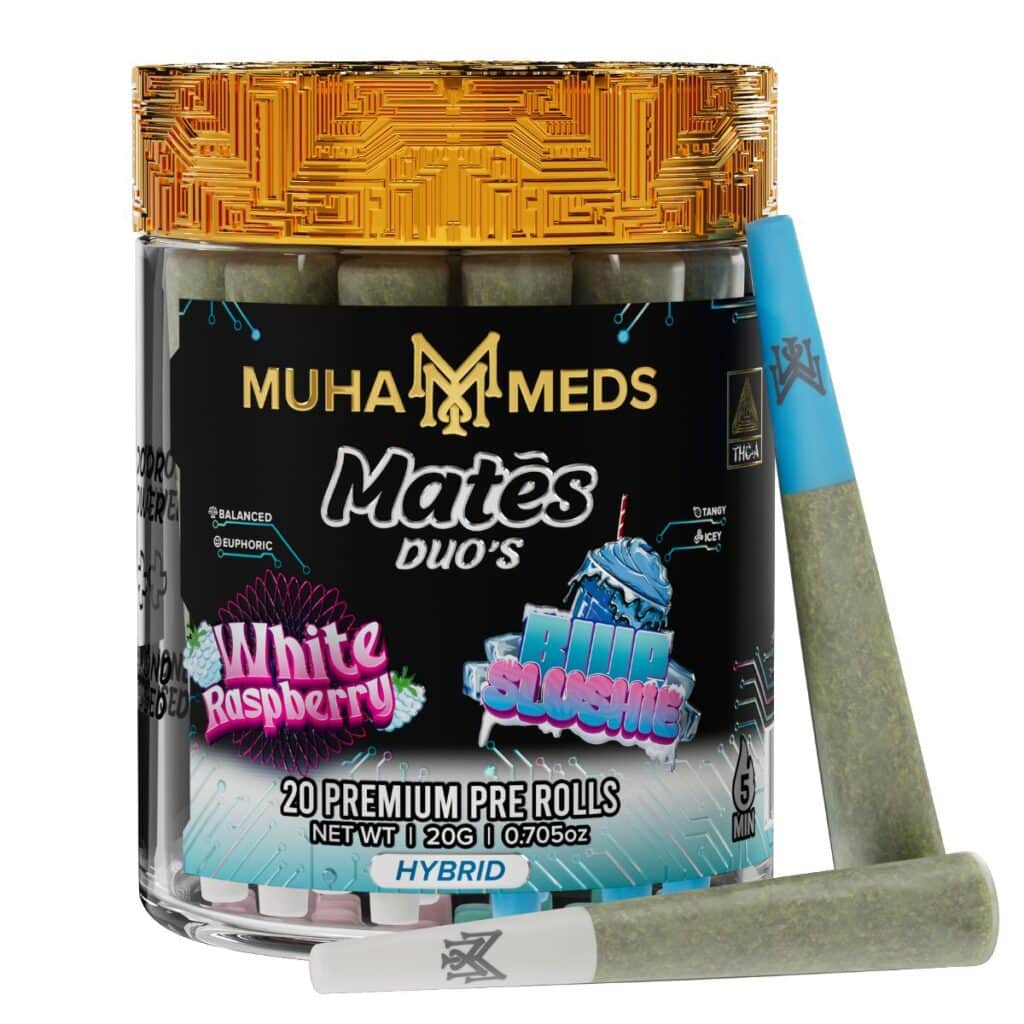 Muha Meds Mates DUO’S THCa Prerolls 20g 20ct Best Sales Price - Pre Rolls