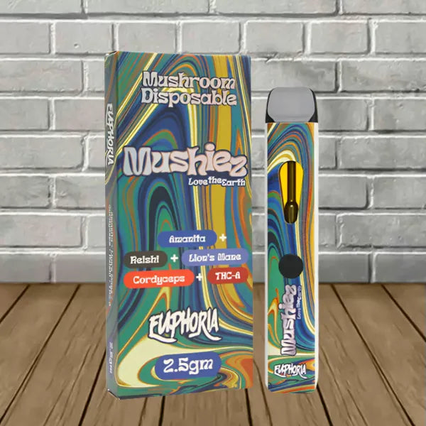 Mushiez Love The Earth Mushroom Disposable 2.5g Best Price