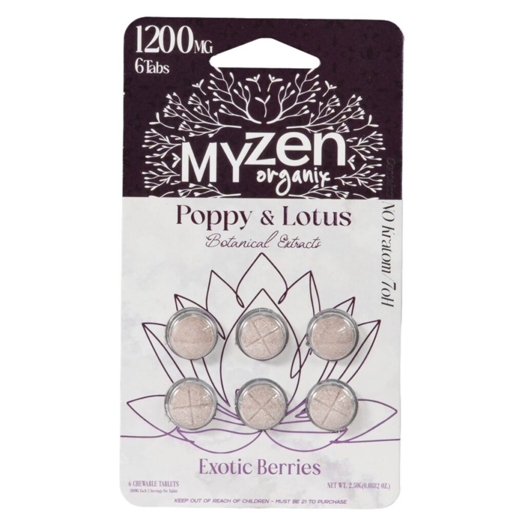 MyZen Organix Poppy & Lotus 6pk