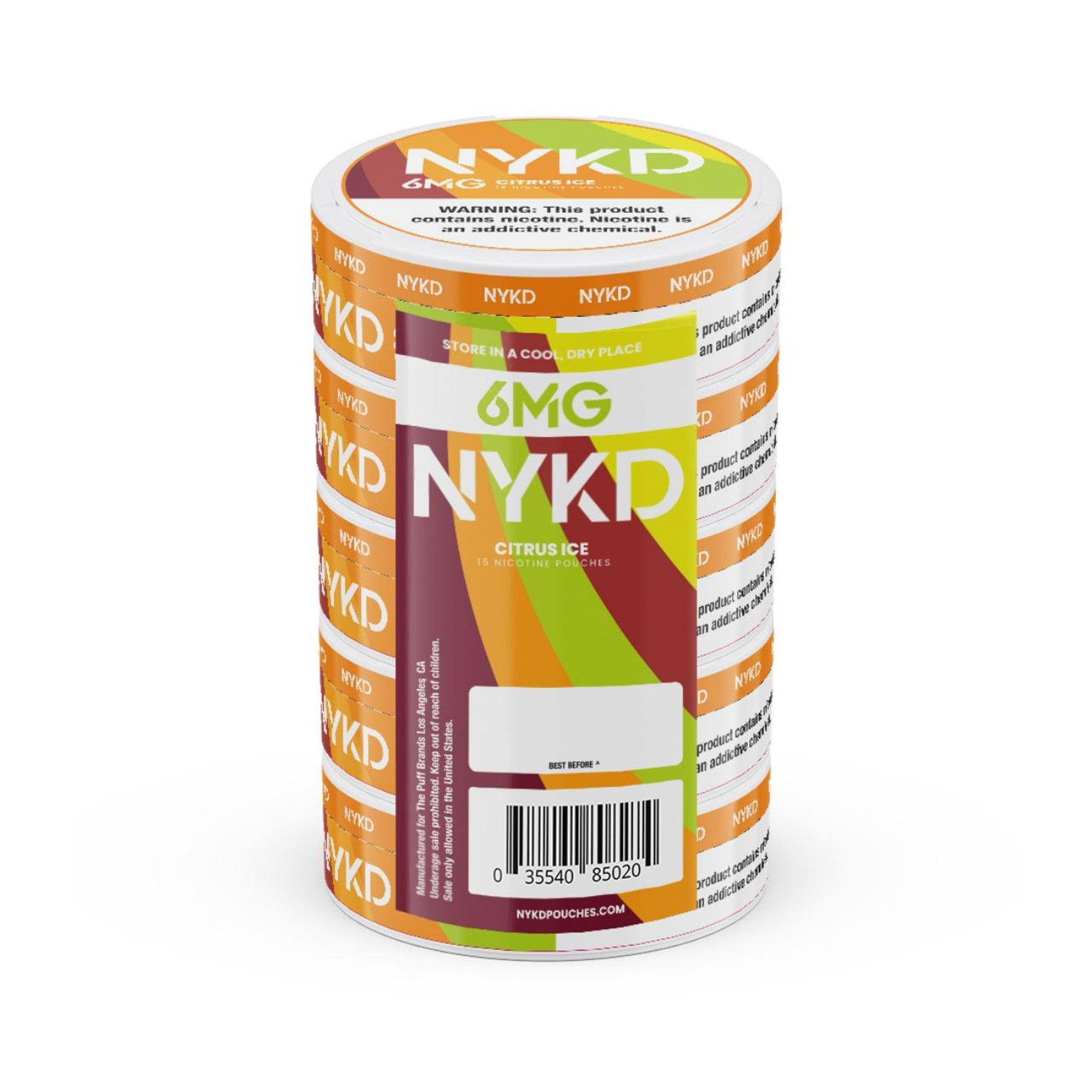 NYKD Nicotine Pouches (Pack of 5)