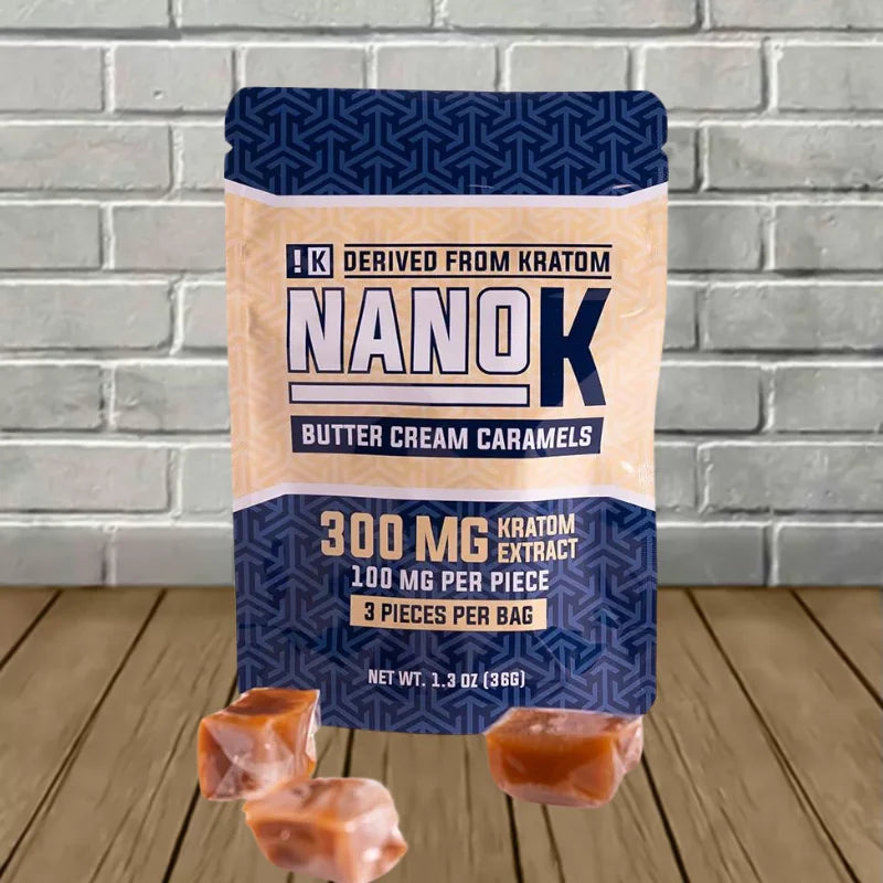 Nano K Kratom Extract Butter Cream Caramels Best Price