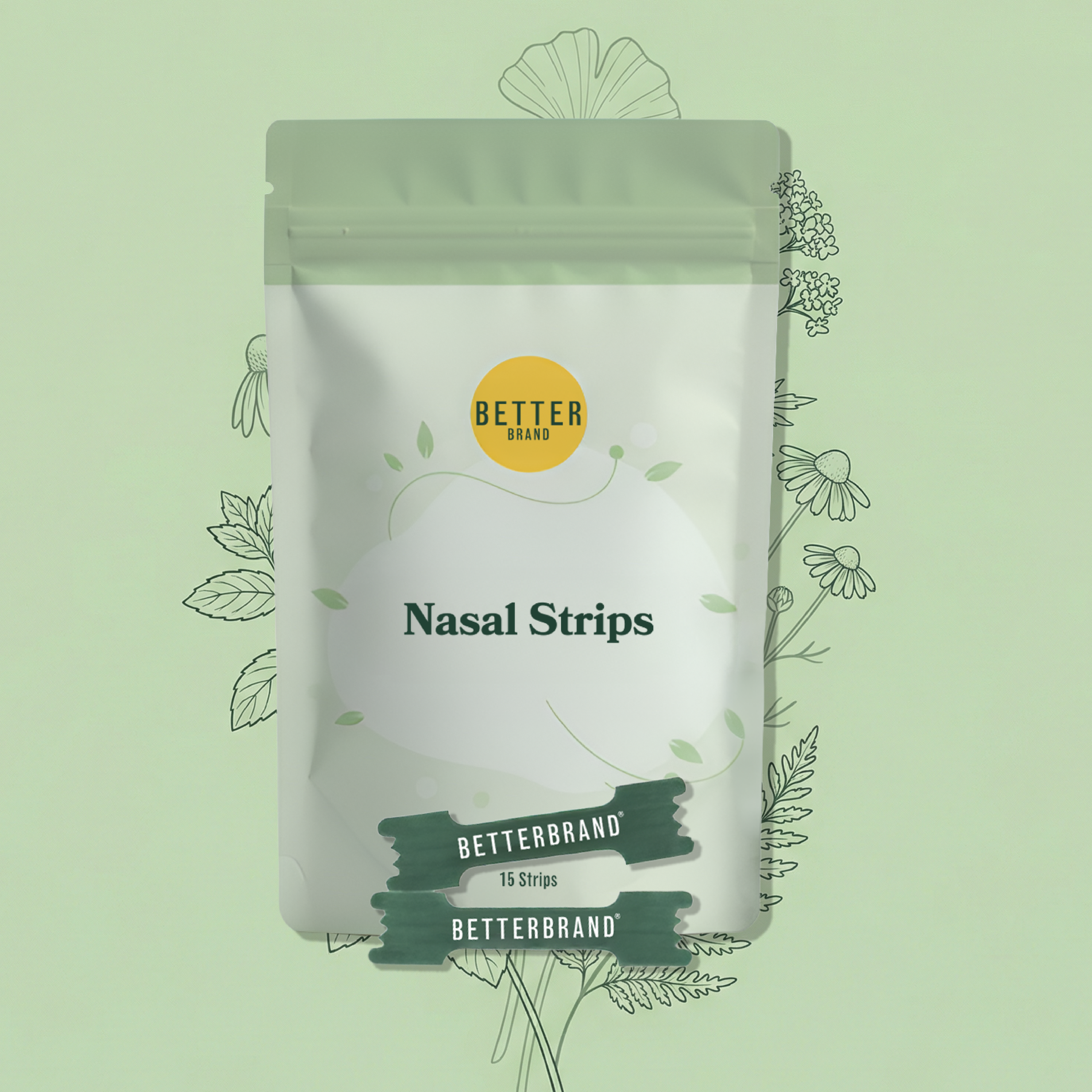 BetterBrand Nasal Strips for Sleep & Breathing Support