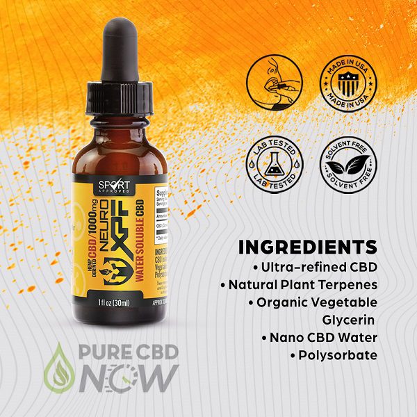 Neuro XPF ISOTERP™ CBD 1000mg Water Soluble Best Price