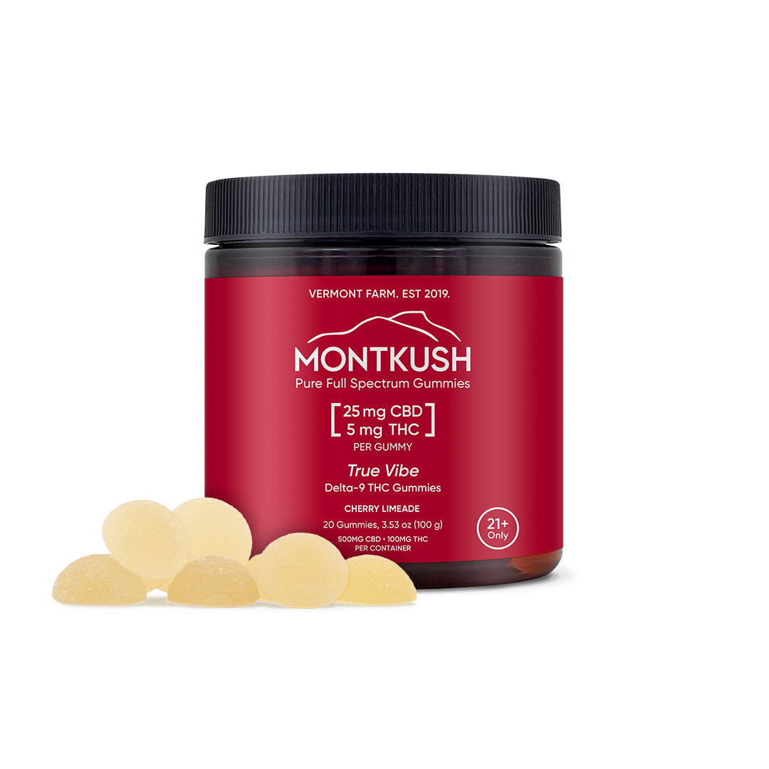 True Vibe Delta-9 THC Gummies - Cherry Limeade