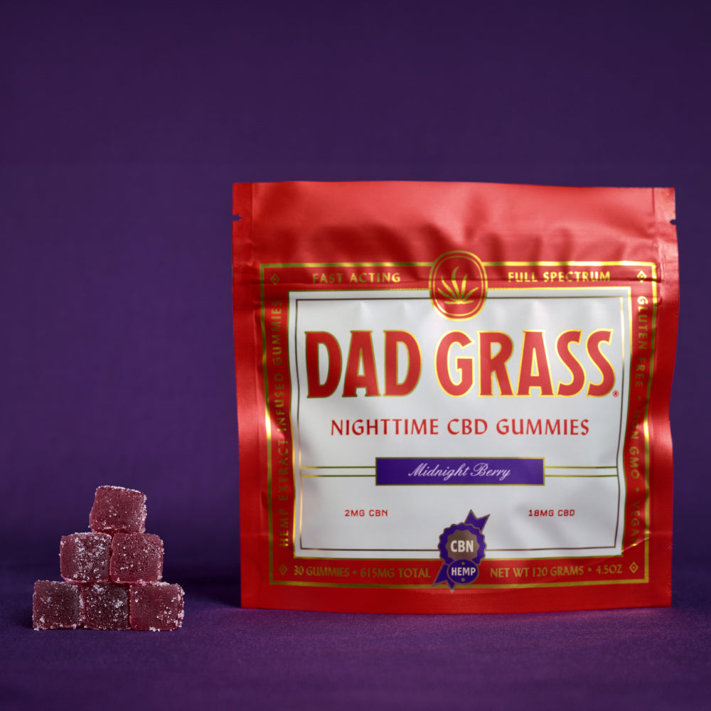 Dad Grass Nighttime Formula CBD + CBN Gummies