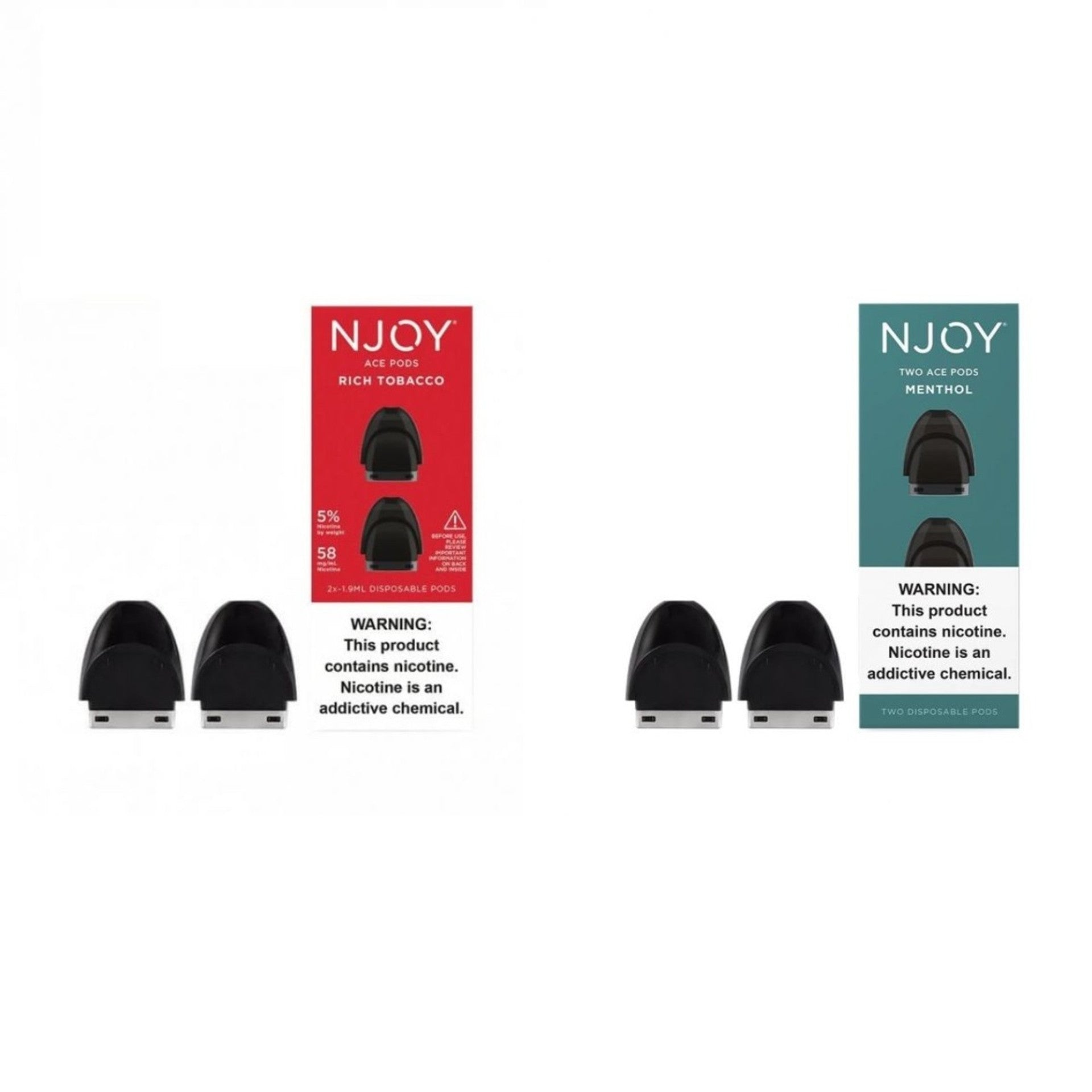 Njoy Ace Prefilled Replacement Pod 1.9ML (Pack of 2)