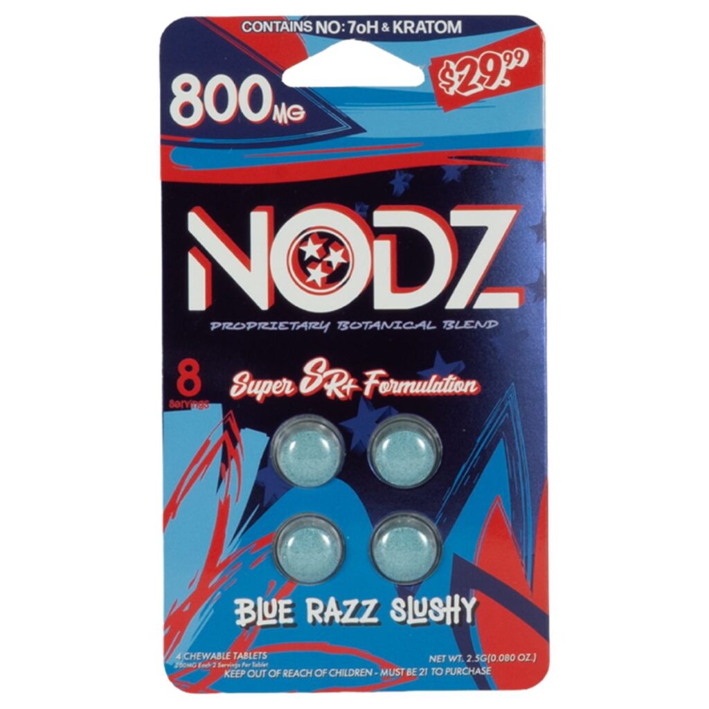 Nodz 800mg Botanical Blend Tablets 4pk