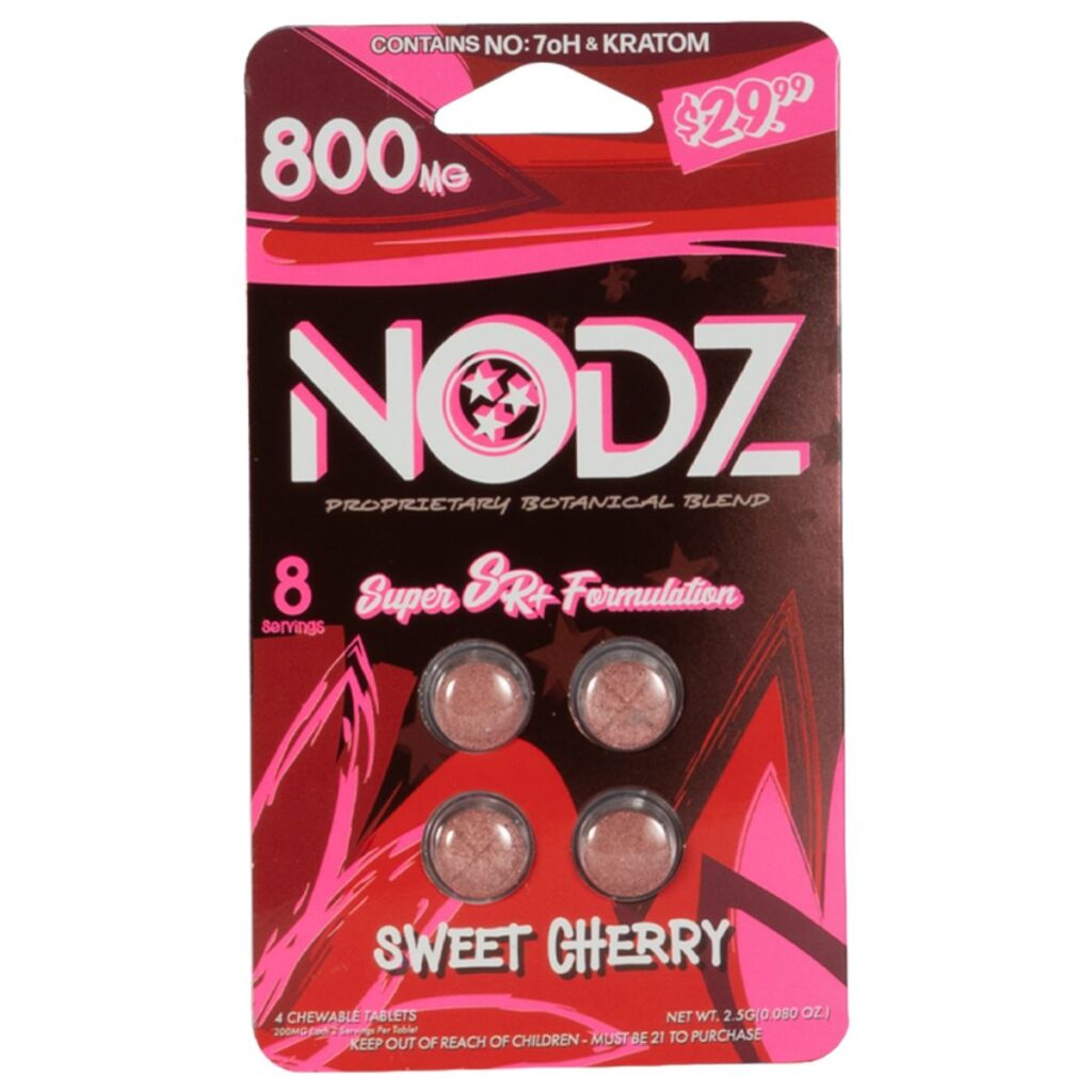 Nodz 800mg Botanical Blend Tablets 4pk