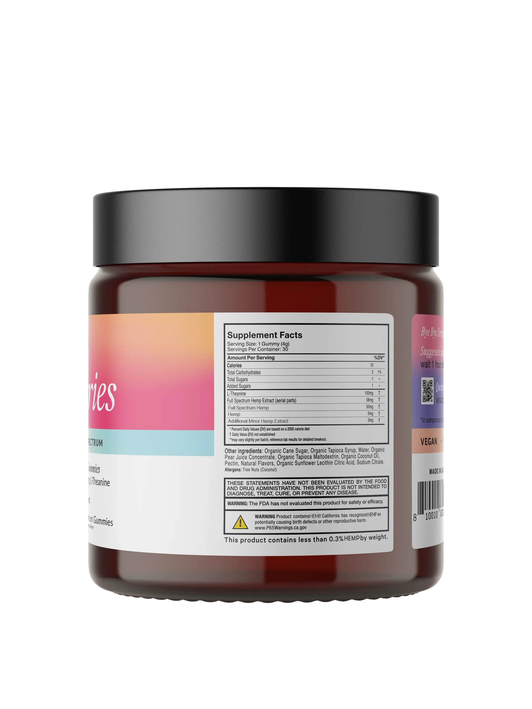 Vena CBD No Worries Extra Strength Relief Hemp Gummies