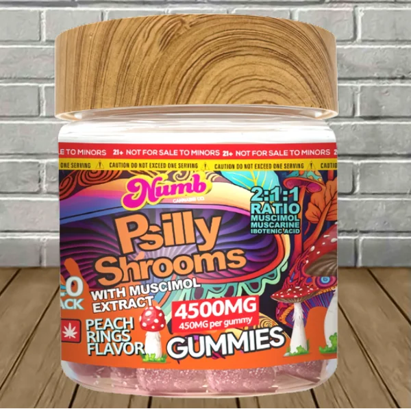 Numb Cannabis Co Psilly Shrooms 4500mg Best Price