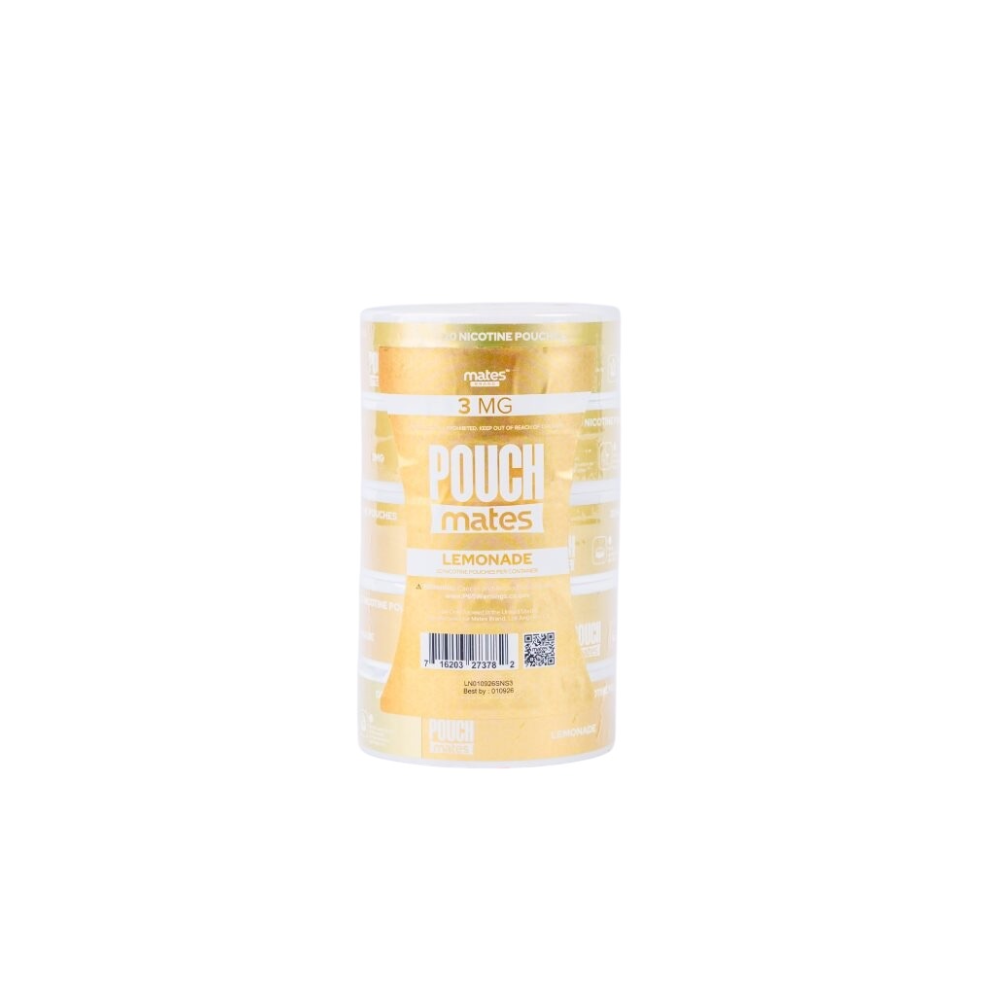 PouchMates (DSPLY 5pc)(Nic Pouch)(20ct Can)