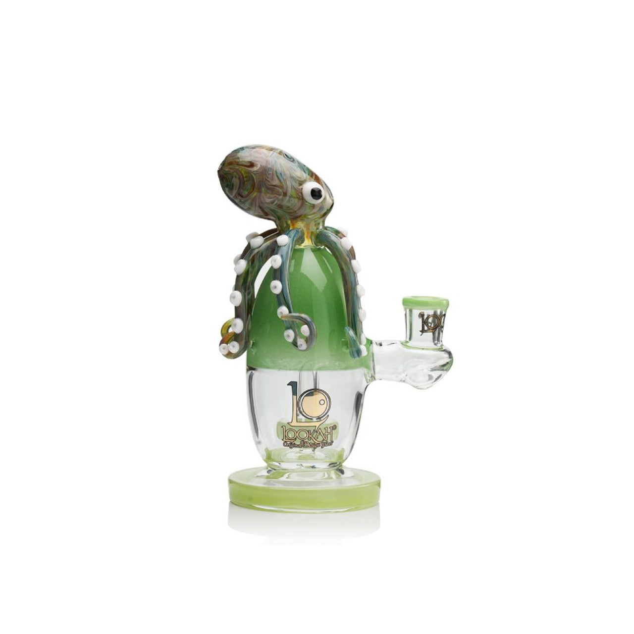 Lookah 7.5” Cute Unique Percolator Octopus Glass Bong (WPC1224YL)