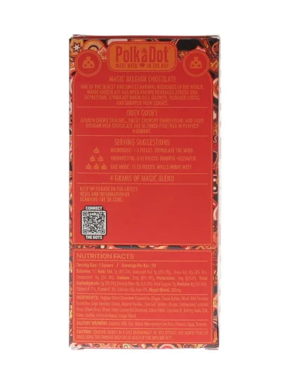 OOEY Gooey PolkaDot Magic Mushroom Belgian White Chocolate 200mg Magic Per Piece Best Price