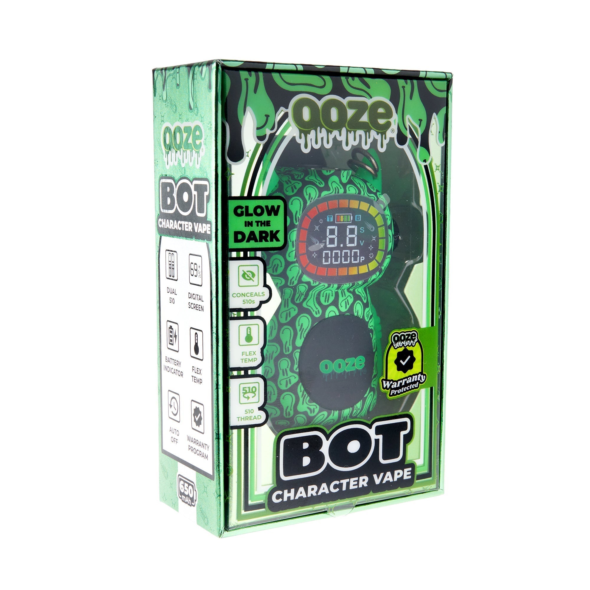 Ooze Bot 650mAh Character Vape Battery
