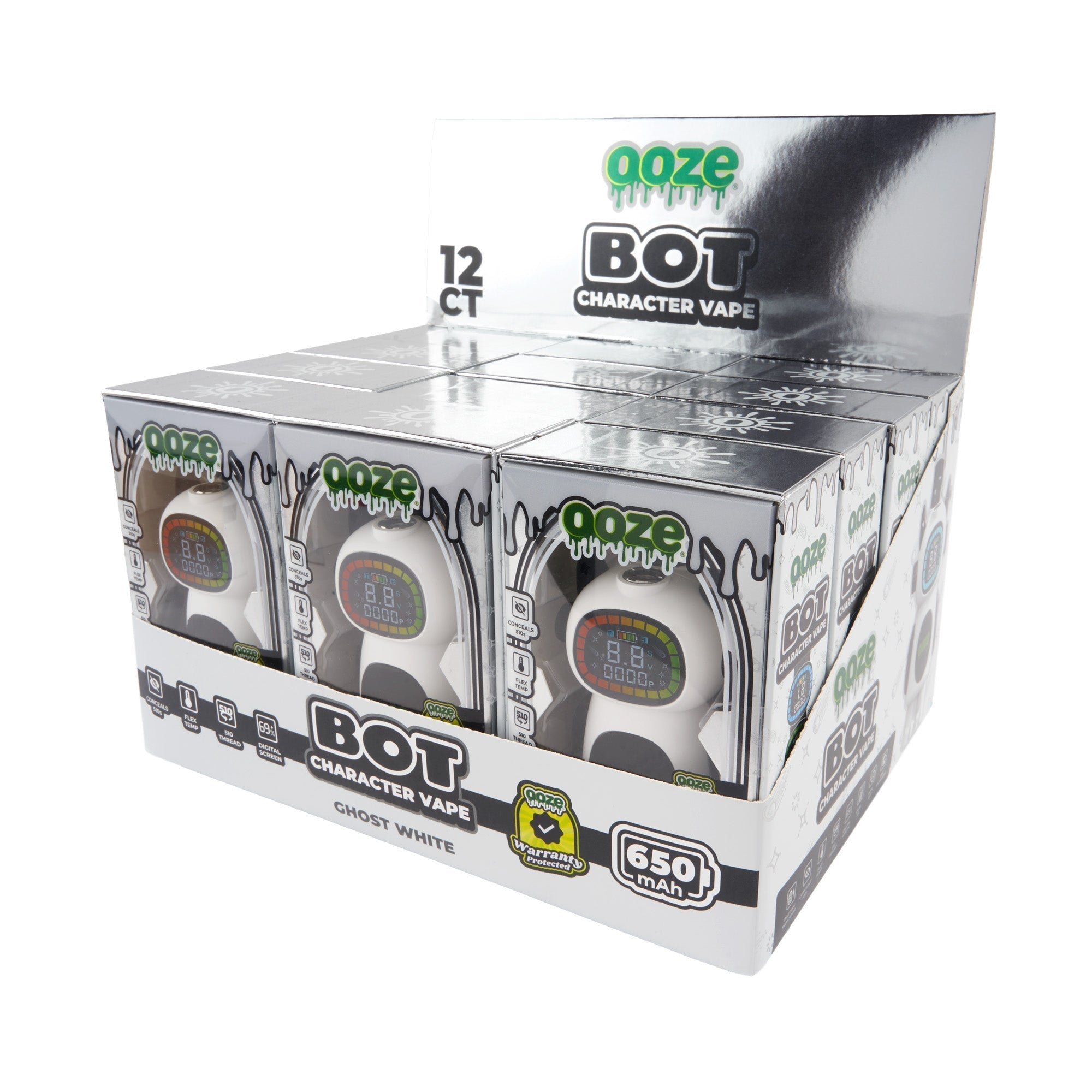 Ooze Bot 650mAh Character Vape Battery