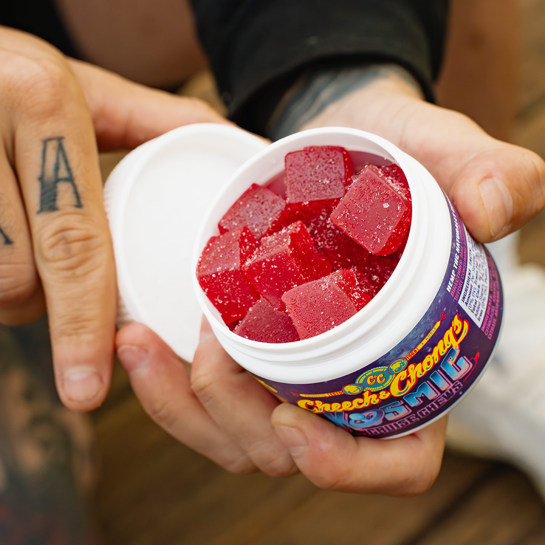 Kosmic Chews Delta-9 THC + MIT Gummies (300 mg THC + 500 mg MIT)