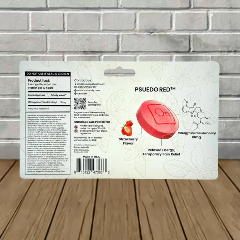 On7 7-Hydroxy Tablets 12ct Blister Pack
