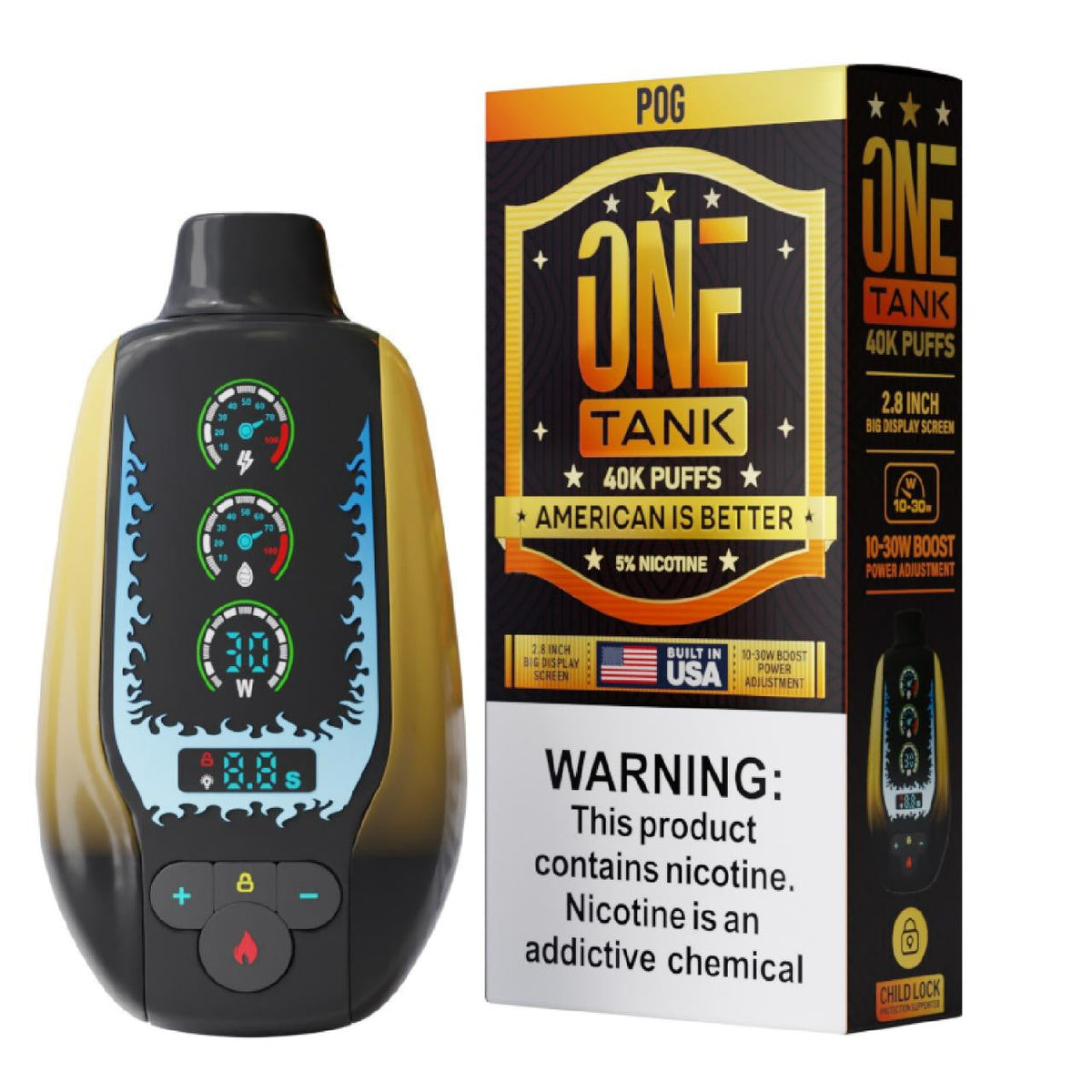 One Tank Disposable (40000 Puffs)