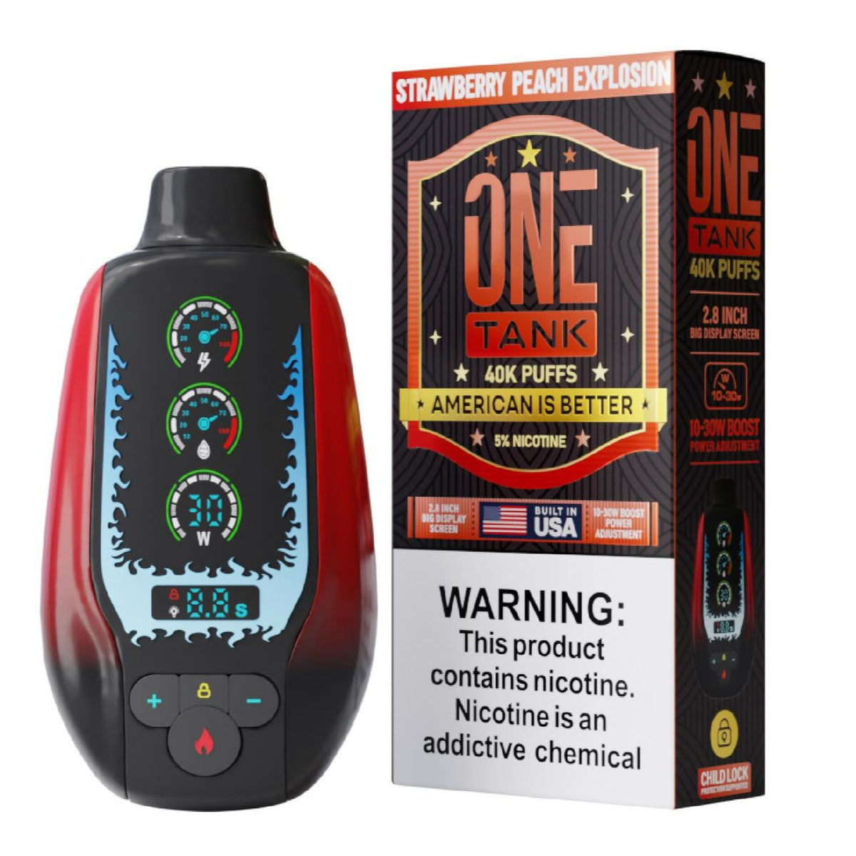 One Tank Disposable (40000 Puffs)