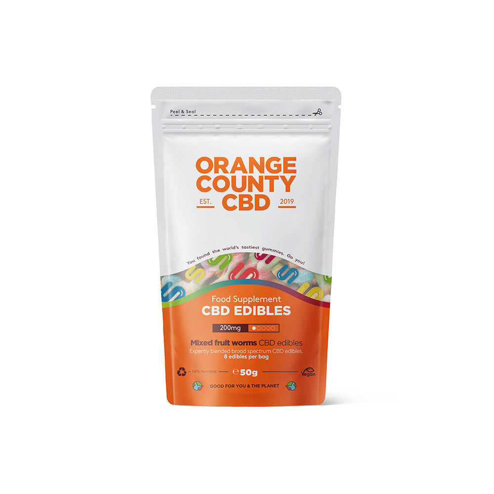 CBD Gummy Worms Grab Bag (200mg)