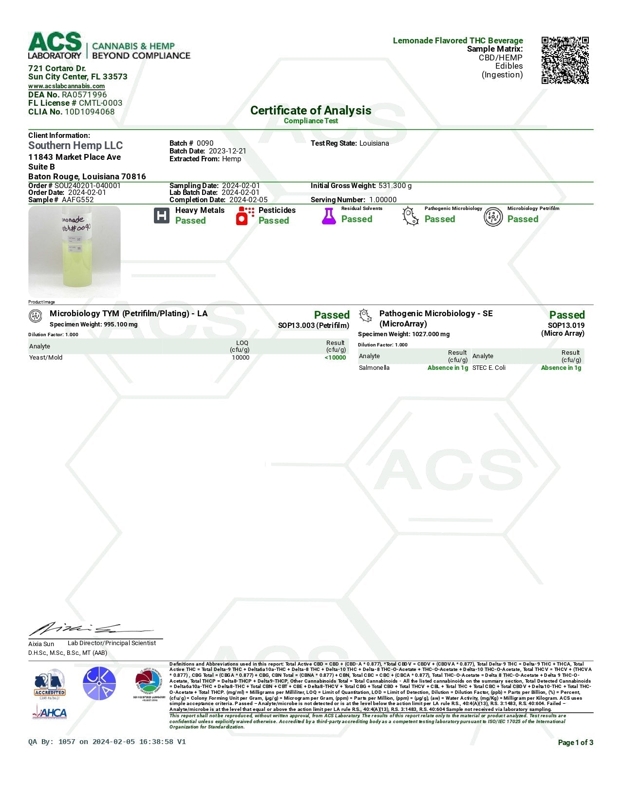 Alien Head D9 THC Lemonade | Watermelon | 16oz | 128mg | 4ct Display