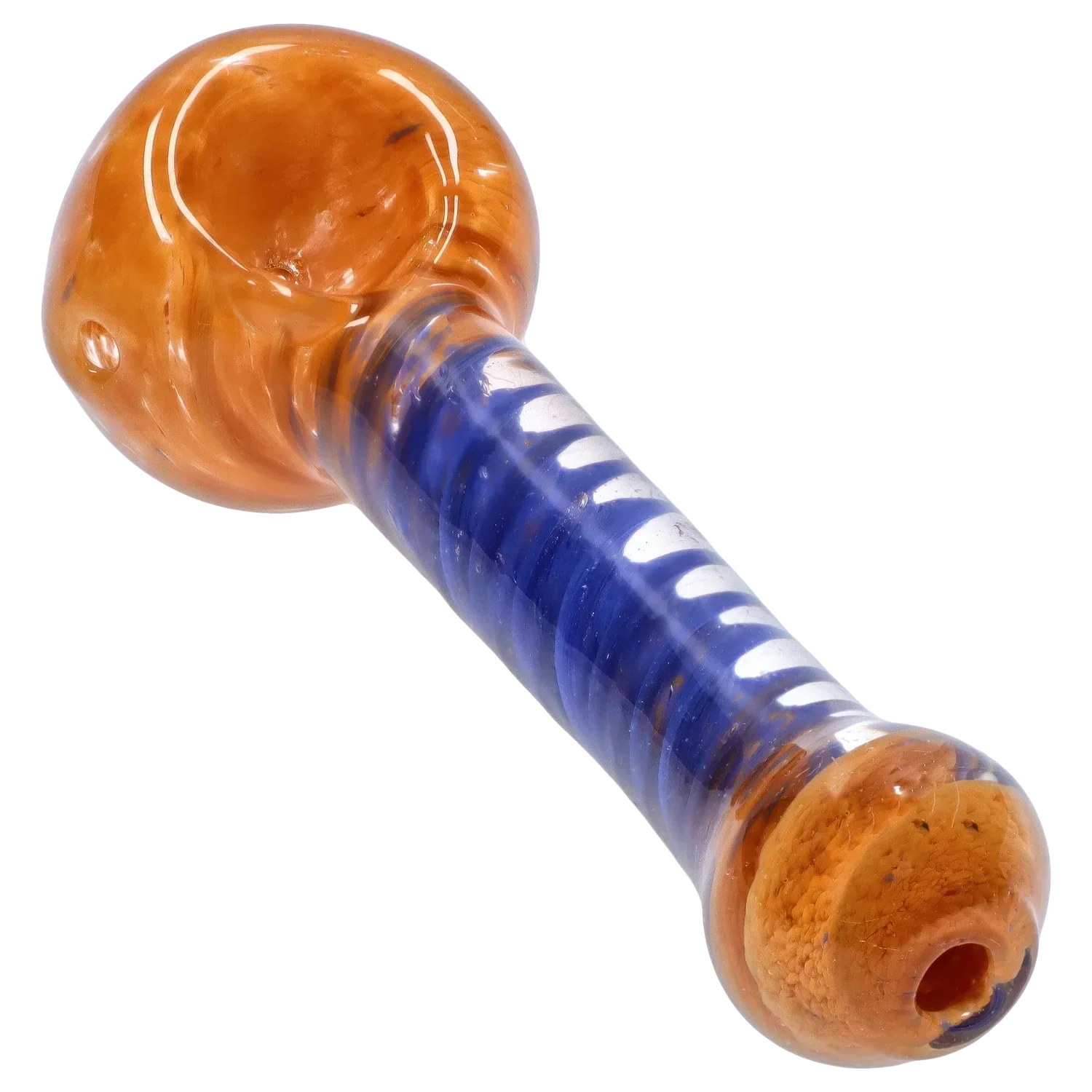 DankStop Frit Spiral Spoon Pipe - 4.5 in.