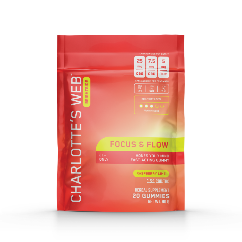Charlotte's Web Focus & Flow THC Gummy