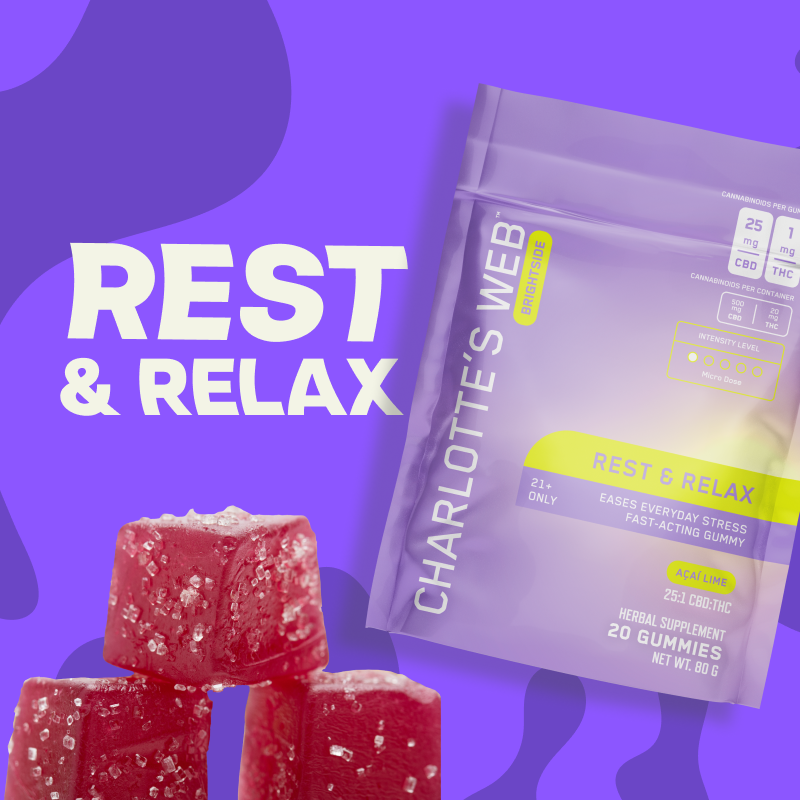 Charlotte's Web Rest & Relax THC Gummy