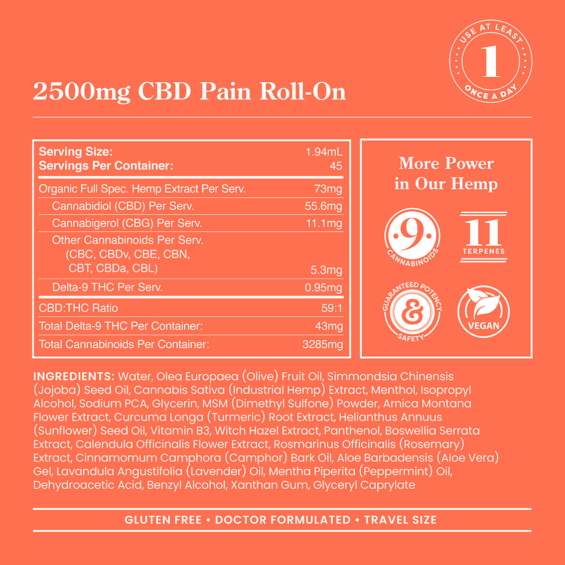 R&R CBD Pain Roll-On
